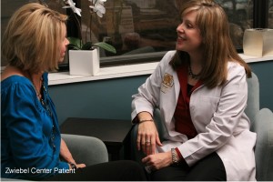Amy with Necklift Patient - Zwiebel Center for Plastic Surgery